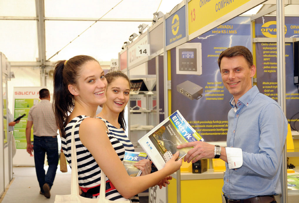 Fachowy Elektryk na Energetabie 2015 Fot. Ryszard Staniszewski