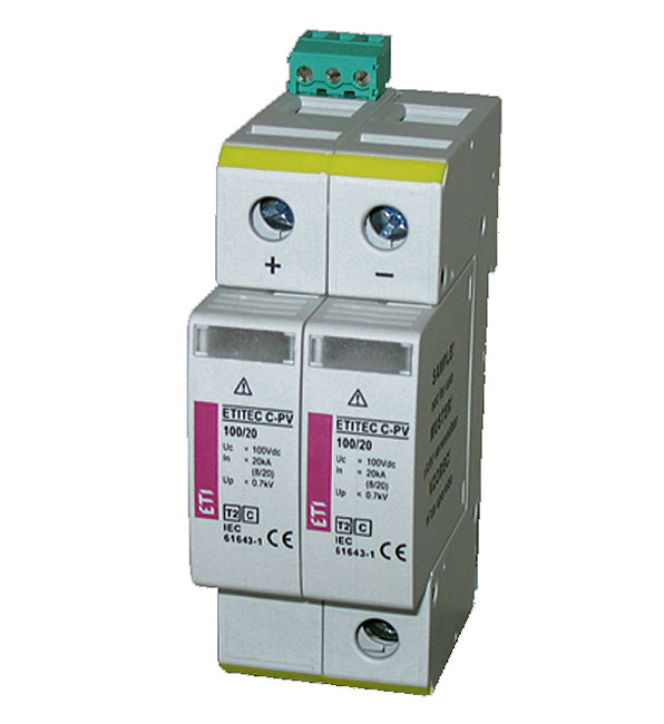 Fot. 4. Ogranicznik przepięć ETITEC
C-PV.