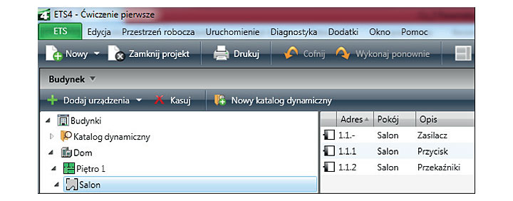 Rys. 9. Zamknięcie okna, w którym realizowany jest projekt.