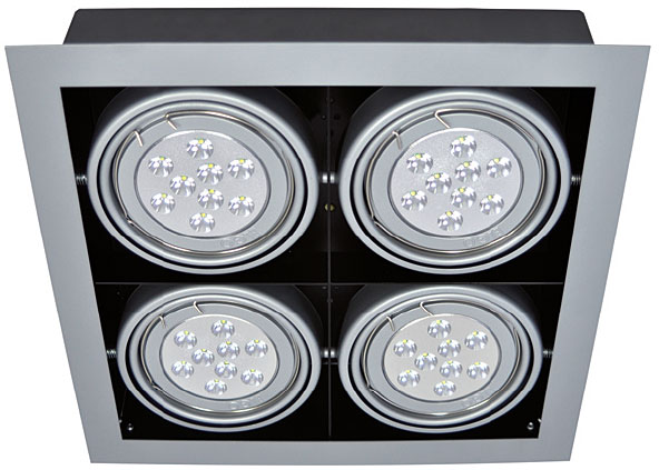 EQUAN 22K + źródło LED AR111-G53 (kąt rozsyłu 24°)