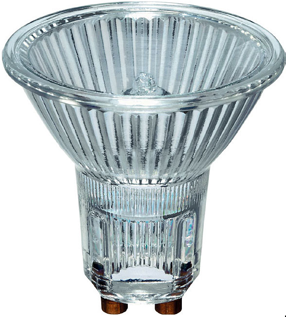 Fot. 6. Ecohalo Twist - lampa halogenowa w kształcie reflektora z dichroicznym odbłyśnikiem na napięcie sieciowe (230 V), dająca do 30% oszczędności w porównaniu do tradycyjnych, reflektorowych lamp halogenowych.