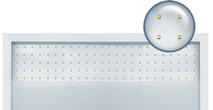 Fot. 1. Panel z diodami LED.