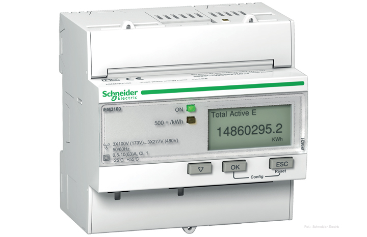 Fot. 2. Miernik energii Acti 9 iEM3000.