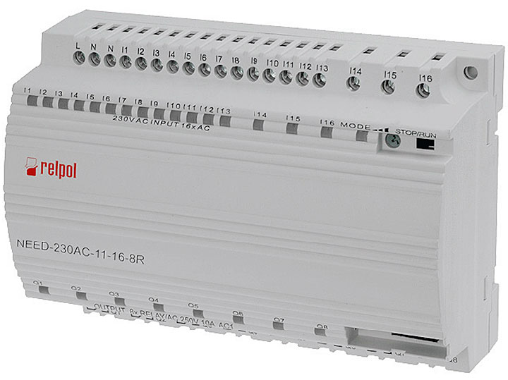 Fot. 3 Poprzednia wersja przekaźnika 16 wejść/ 8 wyjść 230 V AC