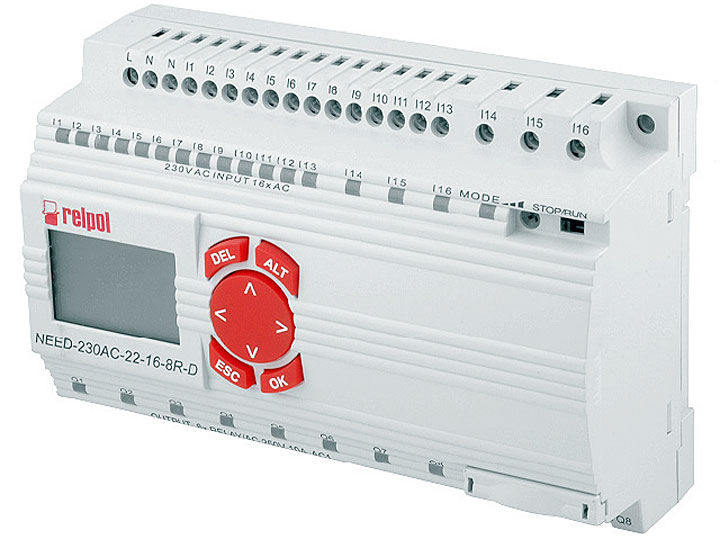Fot. 4 Nowa wersja przekaźnika 16 wejść/ 8 wyjść 230 V AC