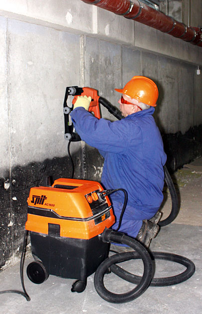Bruzdownica SPIT D88E i odkurzacz AC 1600