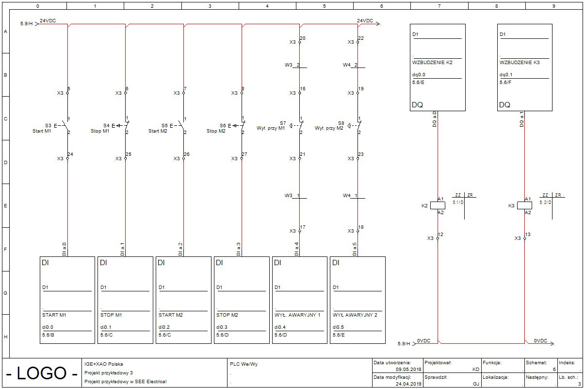 Tworzenie projektów elektryki i automatyki oraz obsługa instalacji elektrycznych za pomocą oprogramowania CAD grupy IGE+XAO