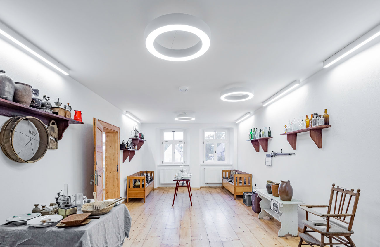 Oświetlenie Lena Lighting w metamorfozie Muzeum Kargula i Pawlaka
