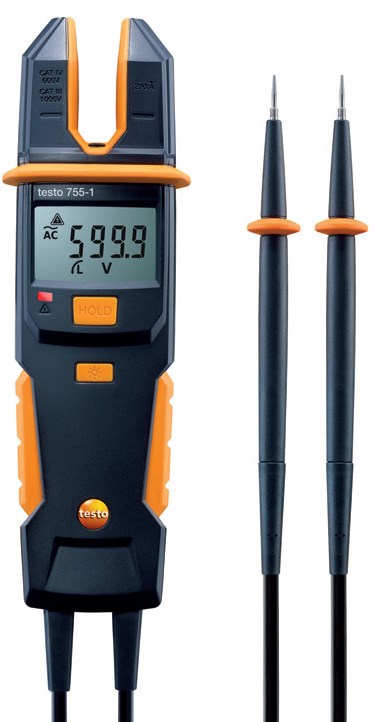 Fot. 3. Tester napięcia i natężenia
testo 755